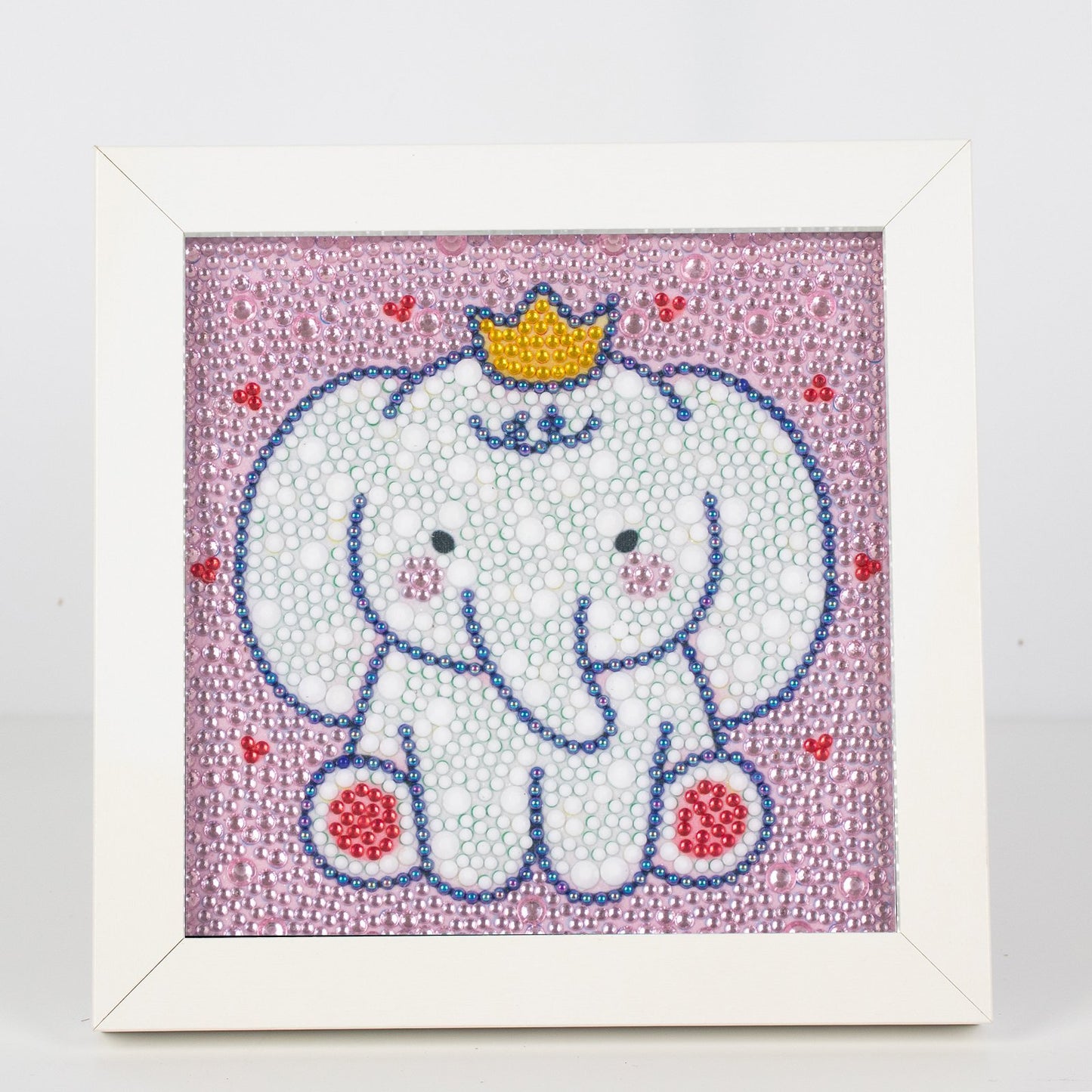 Children's Series-| Elephant | Crystal Rhinestone Full Diamond Painted-(Frameless)