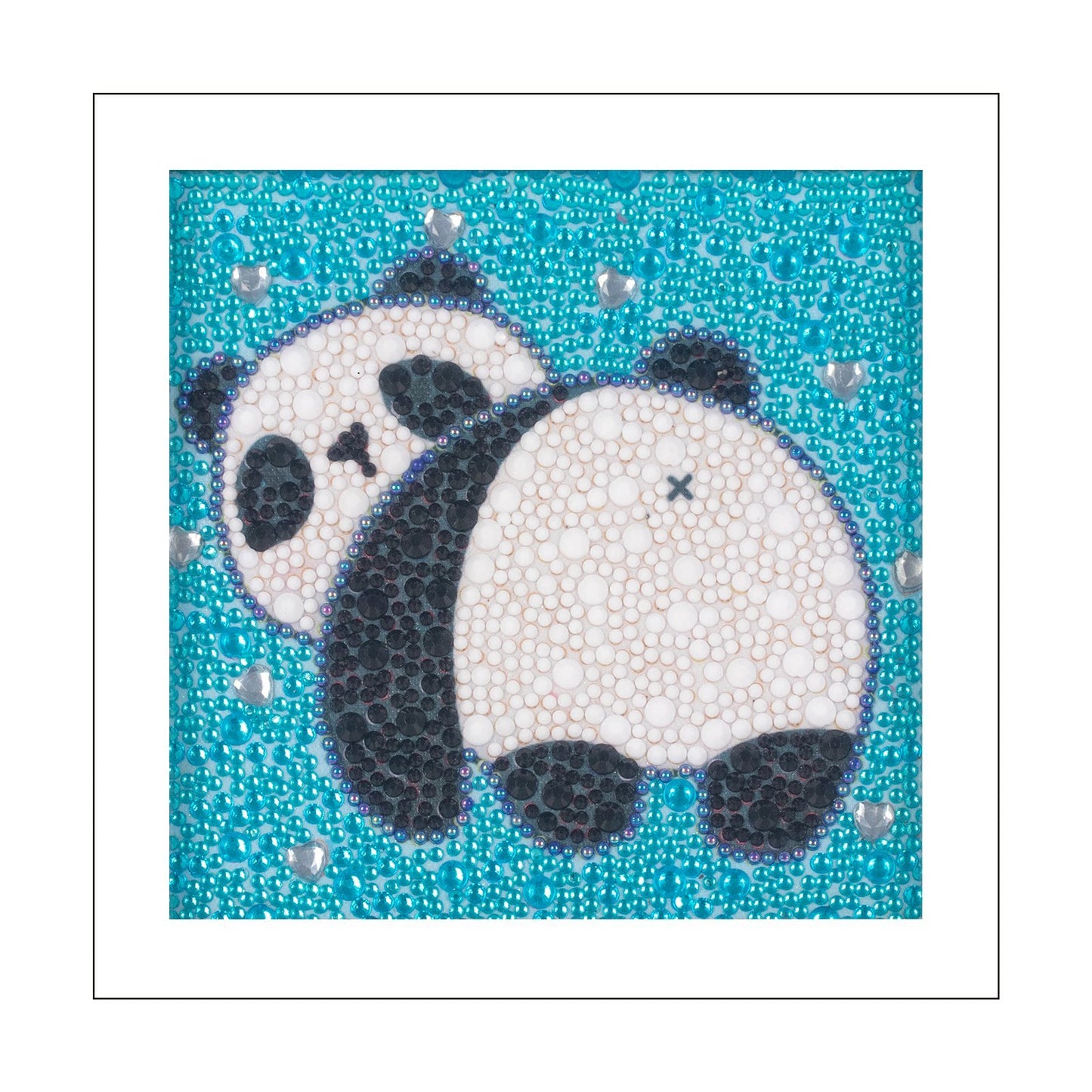 Série pour enfants-| Panda | Cristal strass plein diamant peint-(sans cadre)