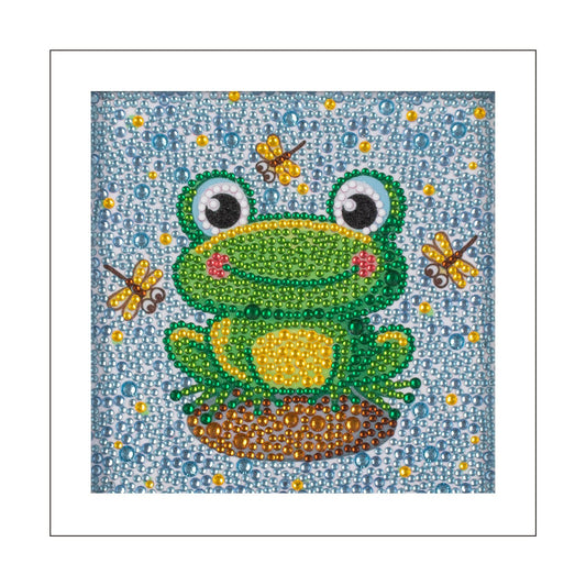 Children's Series-| frog | Crystal Rhinestone Full Diamond Painted-(Frameless)