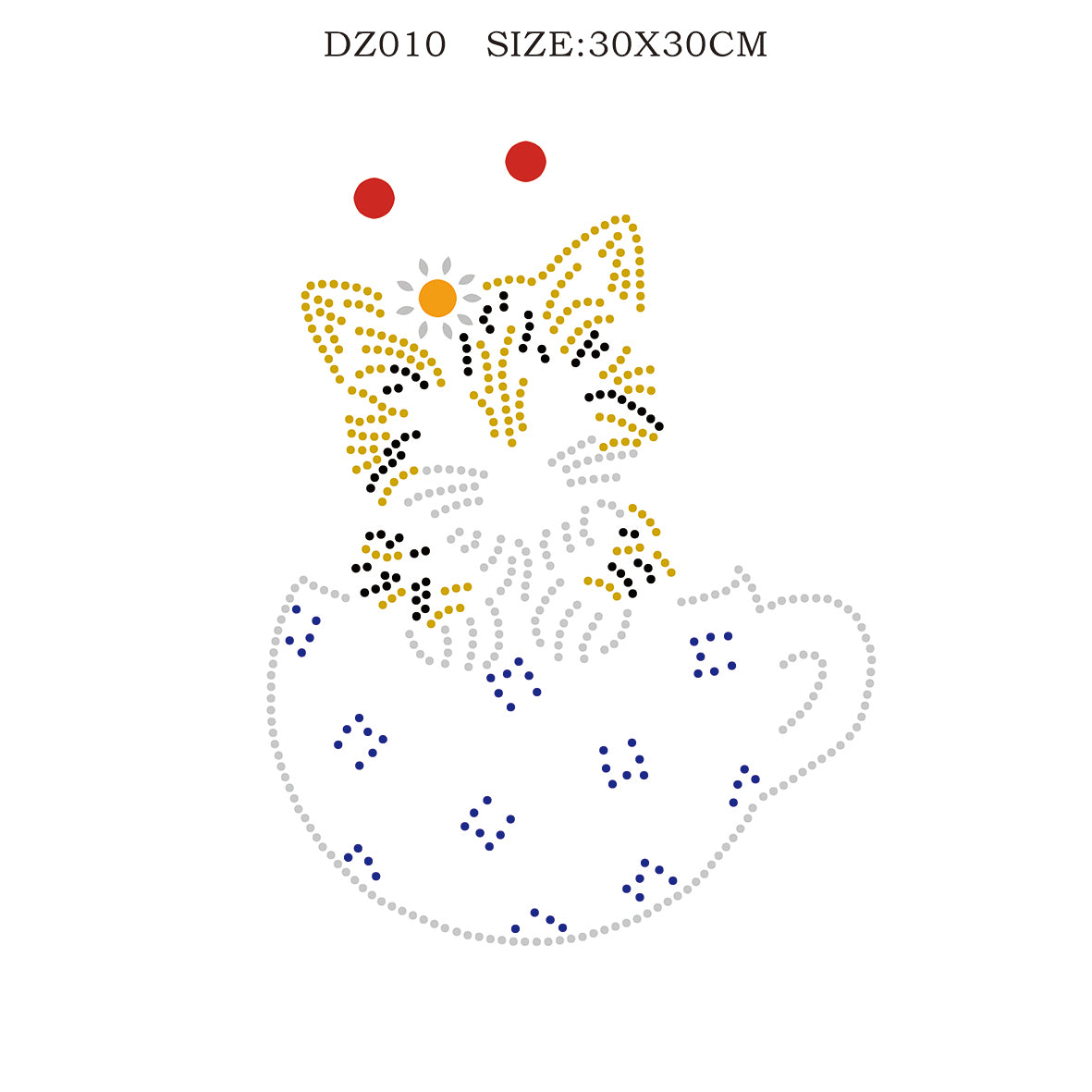 Katze | Speziell geformte Diamant-Malkits 