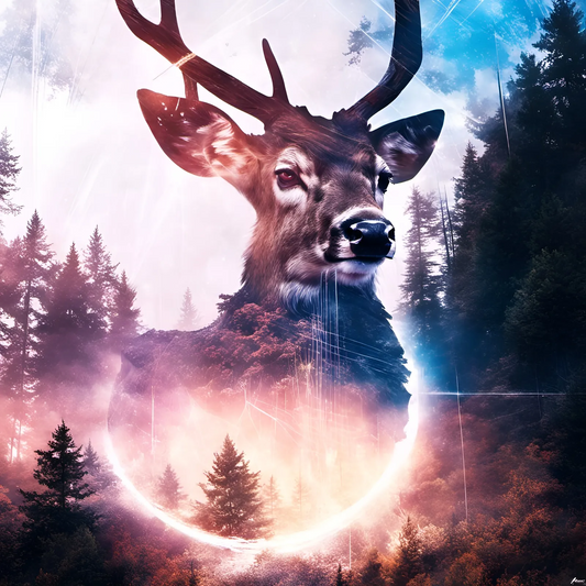 AB Diamond Painting  |  Forest Deer