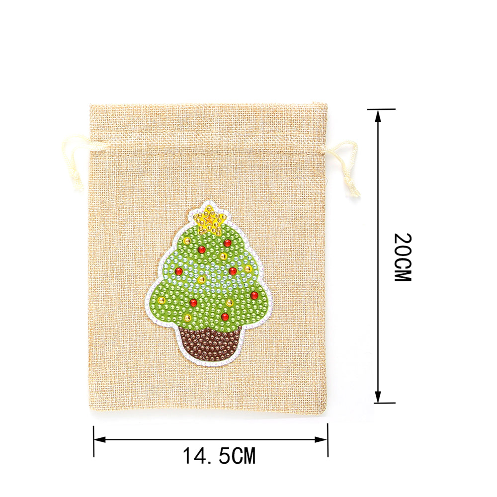 DIY Diamond Christmas Decoration | Christmas Tree | Gift Bag