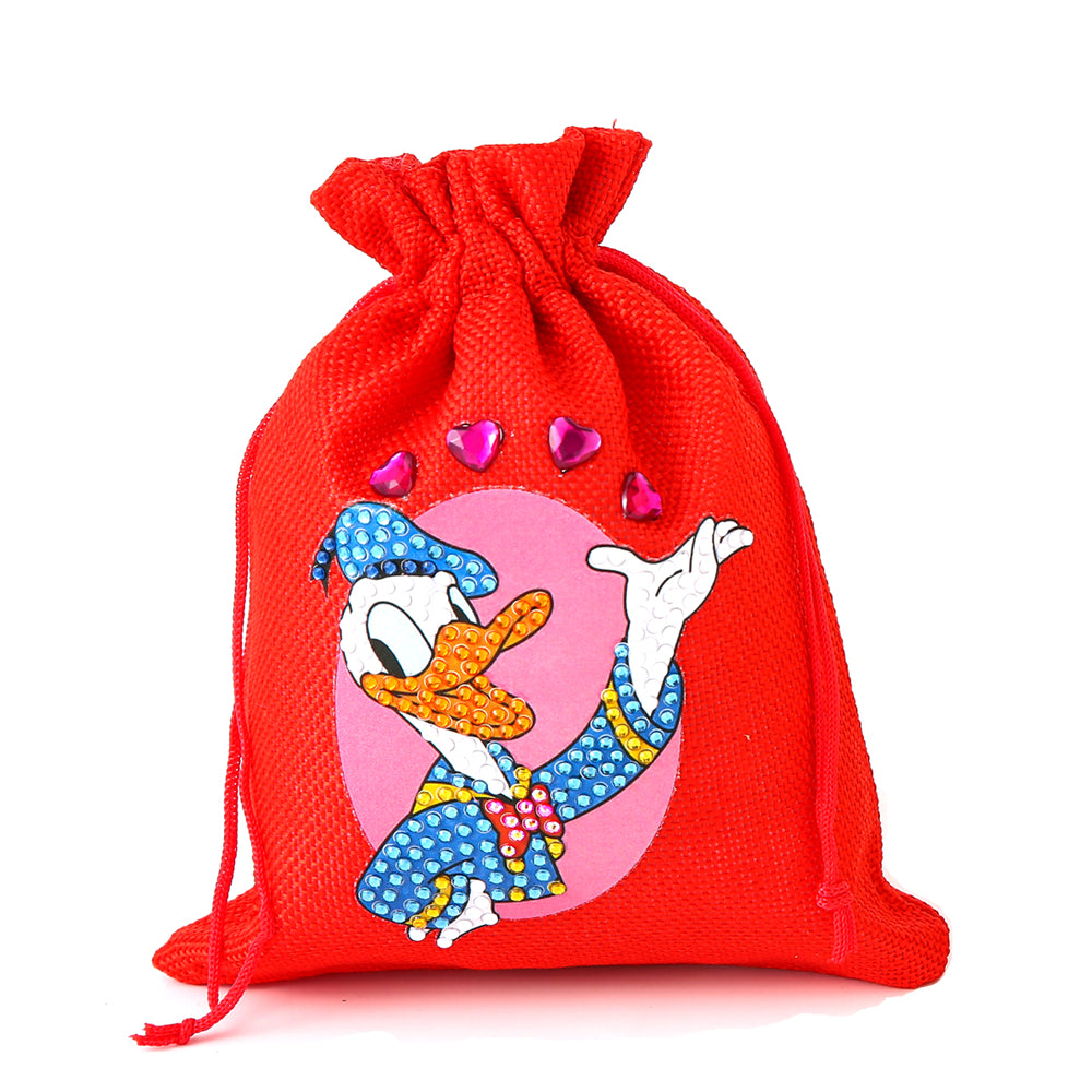 DIY Diamond Christmas Decoration | Donald Duck | Gift Bag