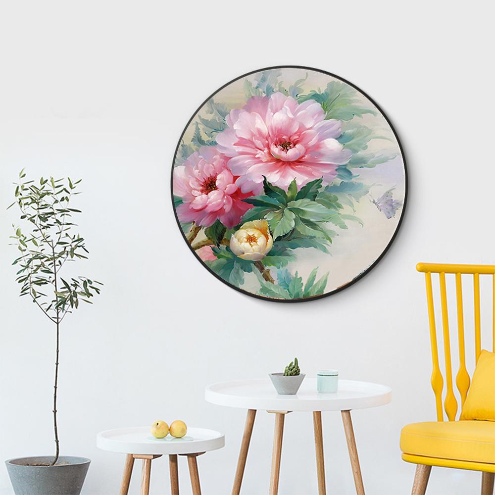 Peony| Full Round Diamond Painting Kits