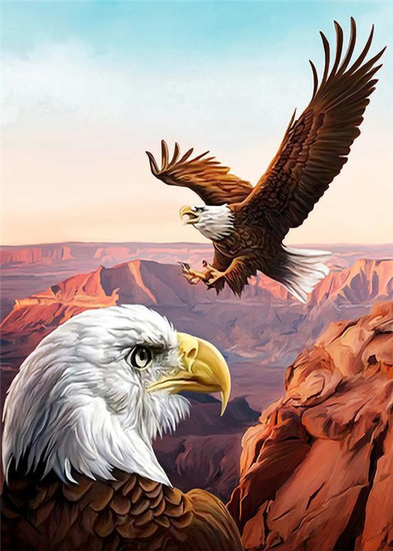 Eagle | Full Round Diamond Painting Kits