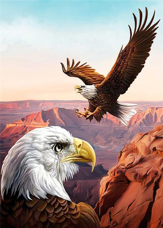 Eagle | Full Round Diamond Painting Kits