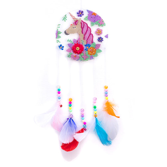 Dream Catcher Decoration Crafts Handmade Gifts-Bedroom Home Decoration | Unicorn