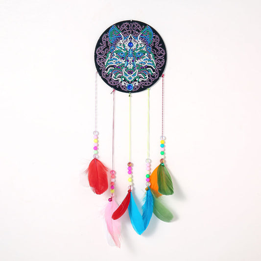 Dream Catcher Decoration Crafts Handmade Gifts-Bedroom Home Decorations | Wolf