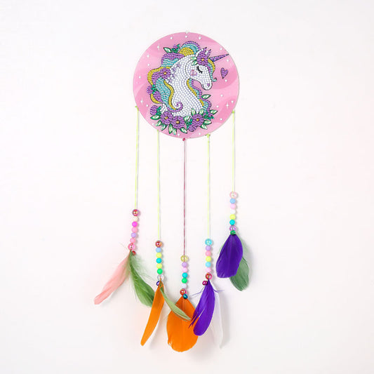 Dream Catcher Decoration Crafts Handmade Gifts-Bedroom Home Decoration | Unicorn