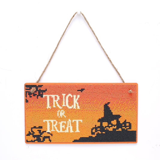 DIY diamond wall mount kit door and window tag-Halloween