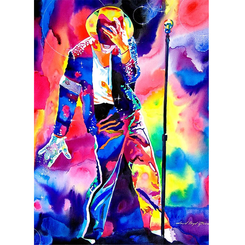 Michael Jackson   | Full Round Diamond Painting Kits