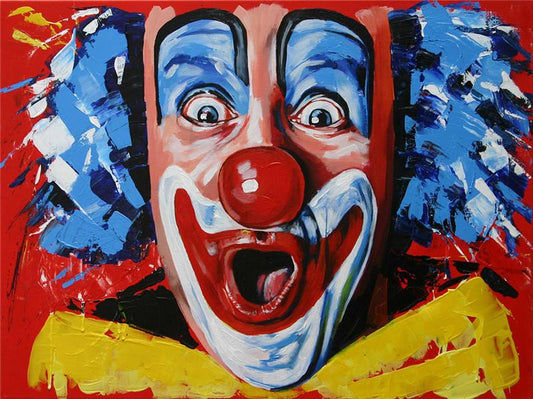 Clown | Kits complets de peinture au diamant rond