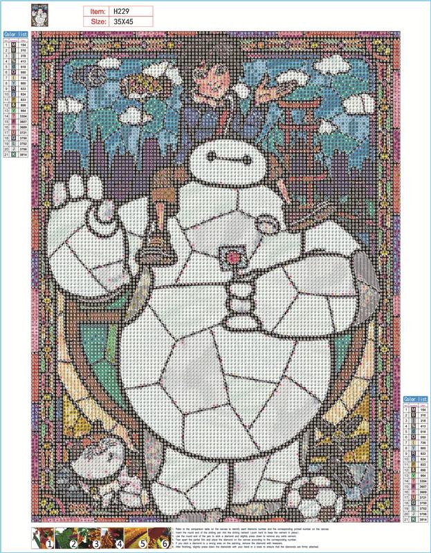 Big Hero 6 | Full Round Diamond Painting Kits