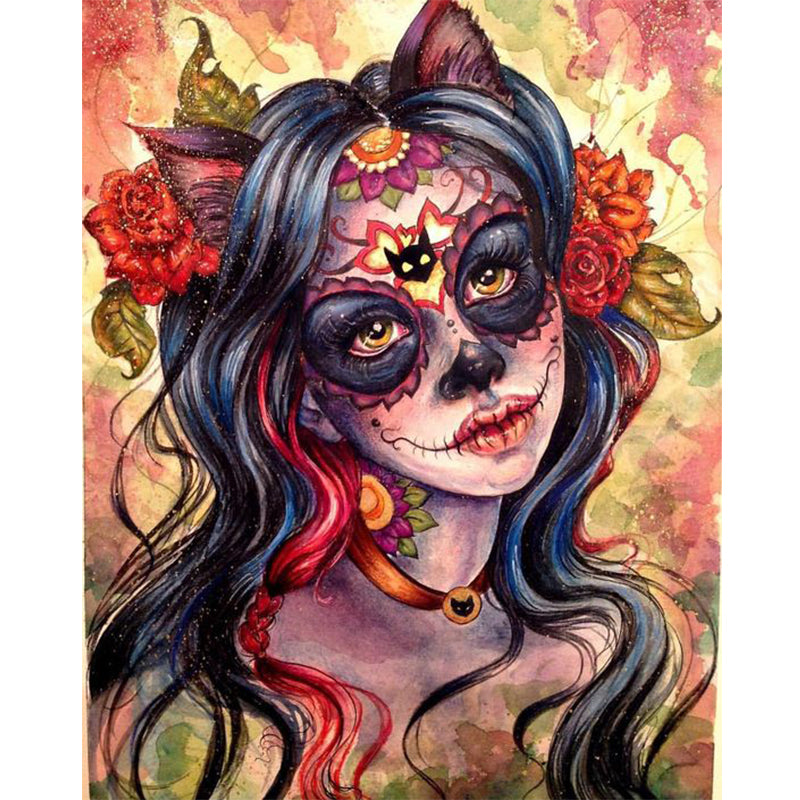 Catwoman  | Full Round Diamond Painting Kits