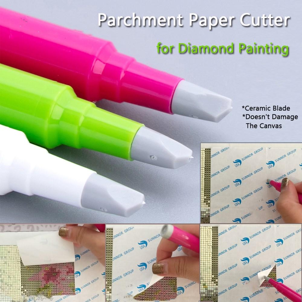 DIY Diamond Painting Parchment Paper Cutter Ceramic Blade Diamonds Tools Accessories