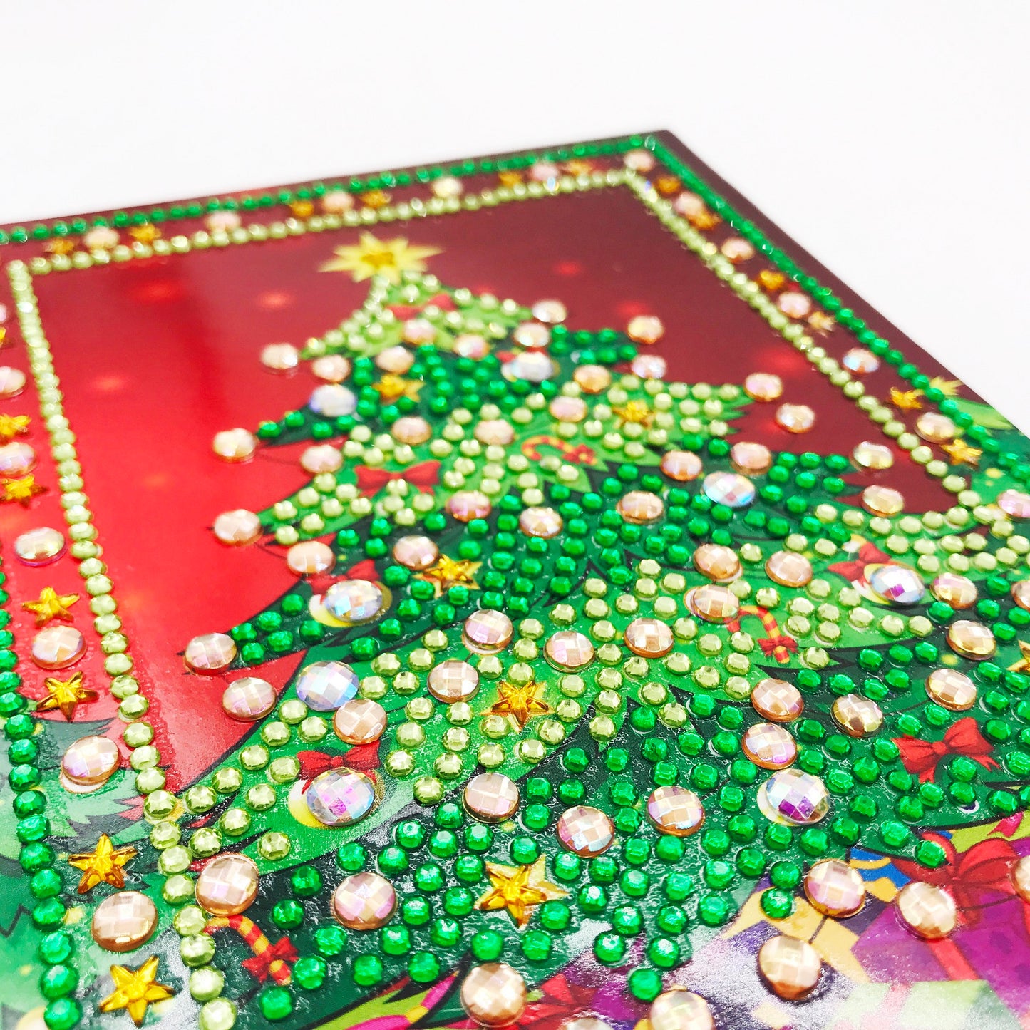 5D bricolage diamant peinture carte de voeux forme spéciale anniversaire cadeau de Noël