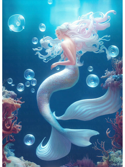 Mermaid | Full Round/Square Diamond Painting Kits