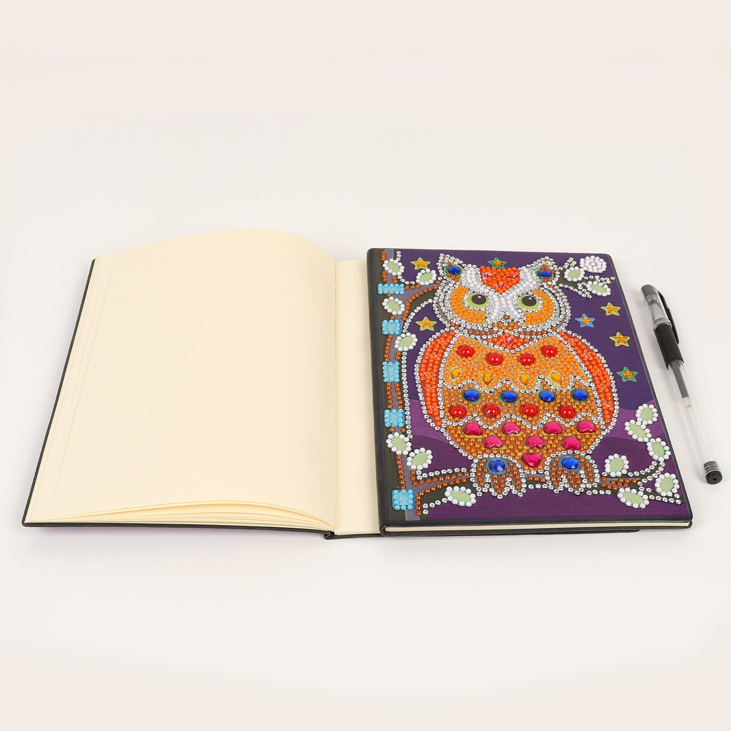 A5 5D Notebook DIY Partie Forme Spéciale Strass Journal Journal | Minnie