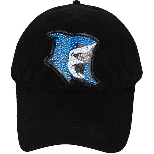 DIY Diamond Painting Baseball Cap | Shark