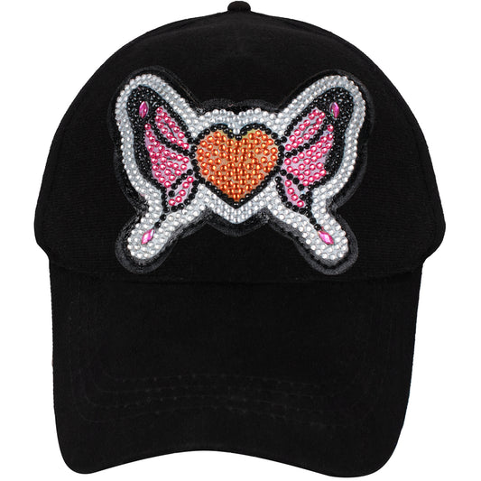 DIY Diamond Painting Baseball Cap | Butterfly