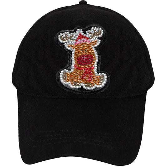 Casquette de baseball de peinture au diamant bricolage | Wapiti