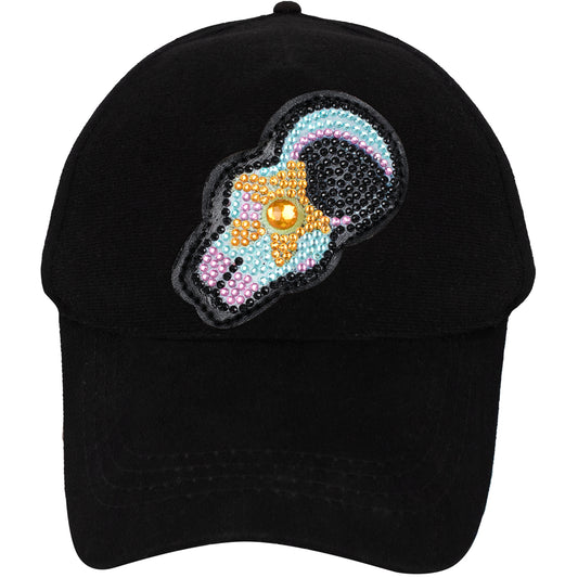 Casquette de baseball de peinture au diamant bricolage | Astronaute