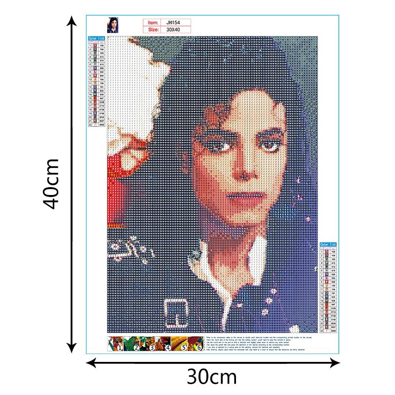 MJ | Full Round Diamond Painting Kits