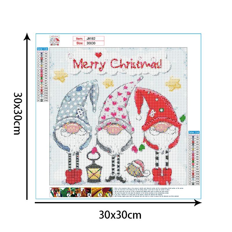 Merry Christmas Goblin | Full Round Diamond Painting Kits