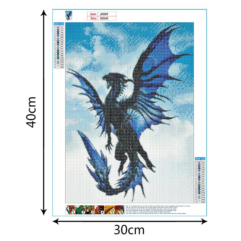 Dragon  | Full Round Diamond Painting Kits