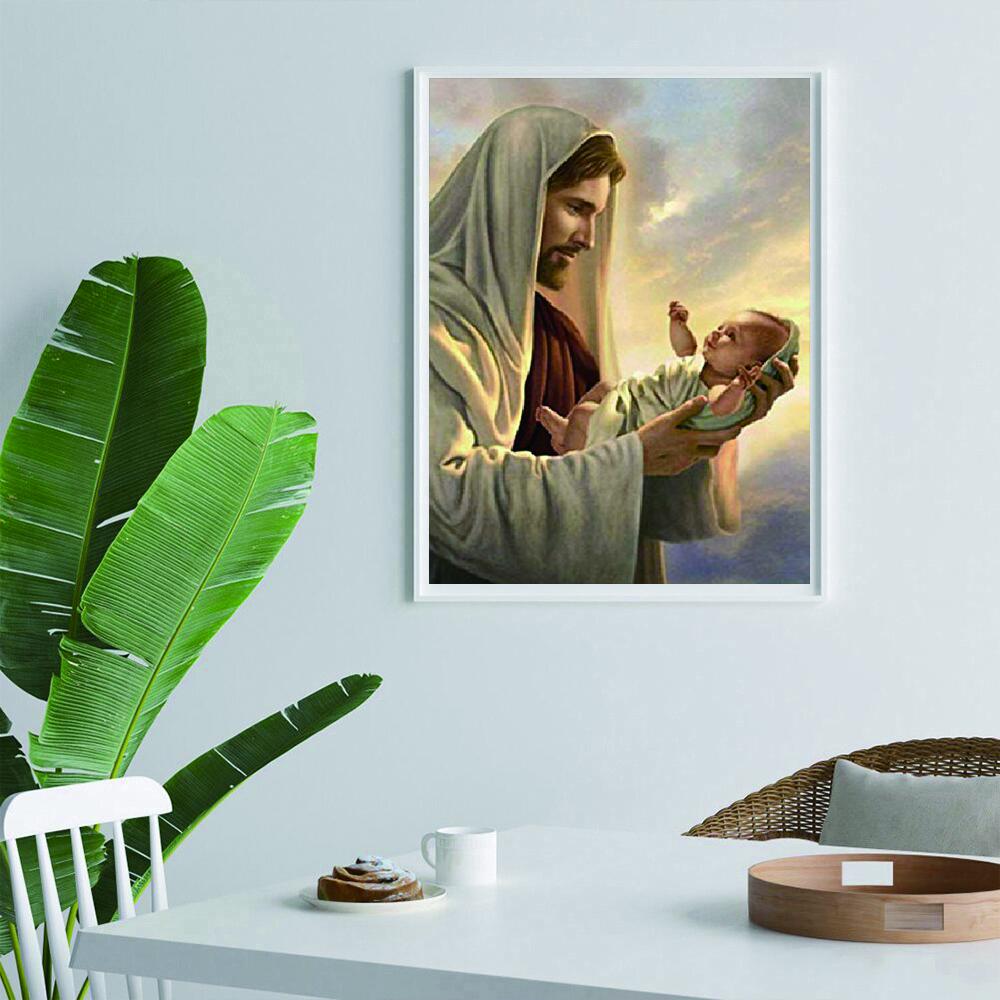 Jesus | Full Round Diamond Painting Kits