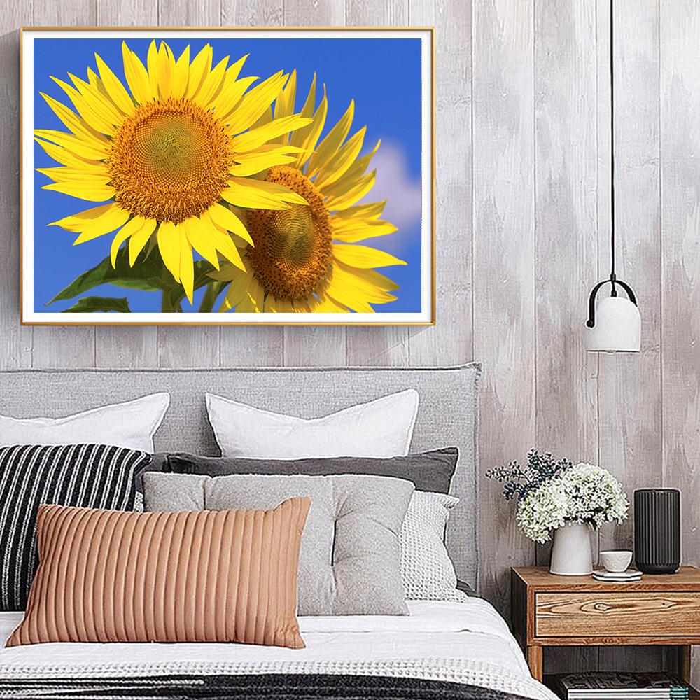 Sunflower | Full Round Diamond Painting Kits