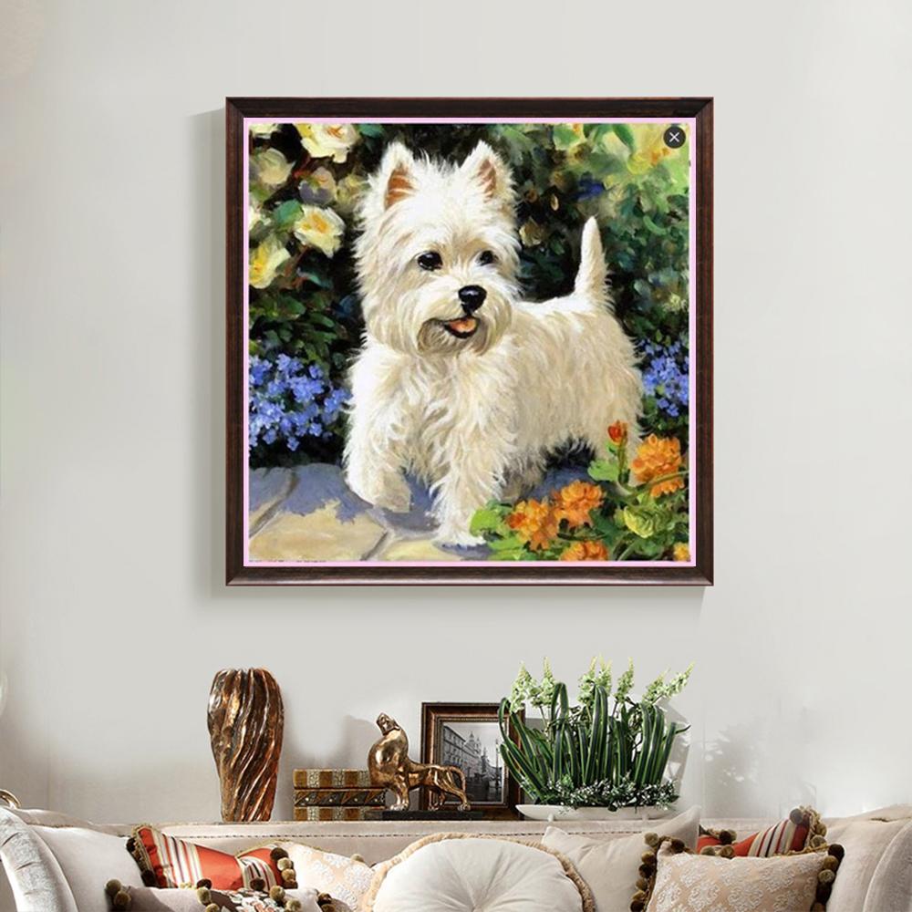 Dog | Full Round Diamond Painting Kits