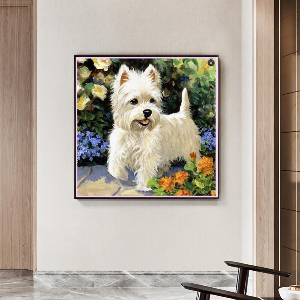 Dog | Full Round Diamond Painting Kits