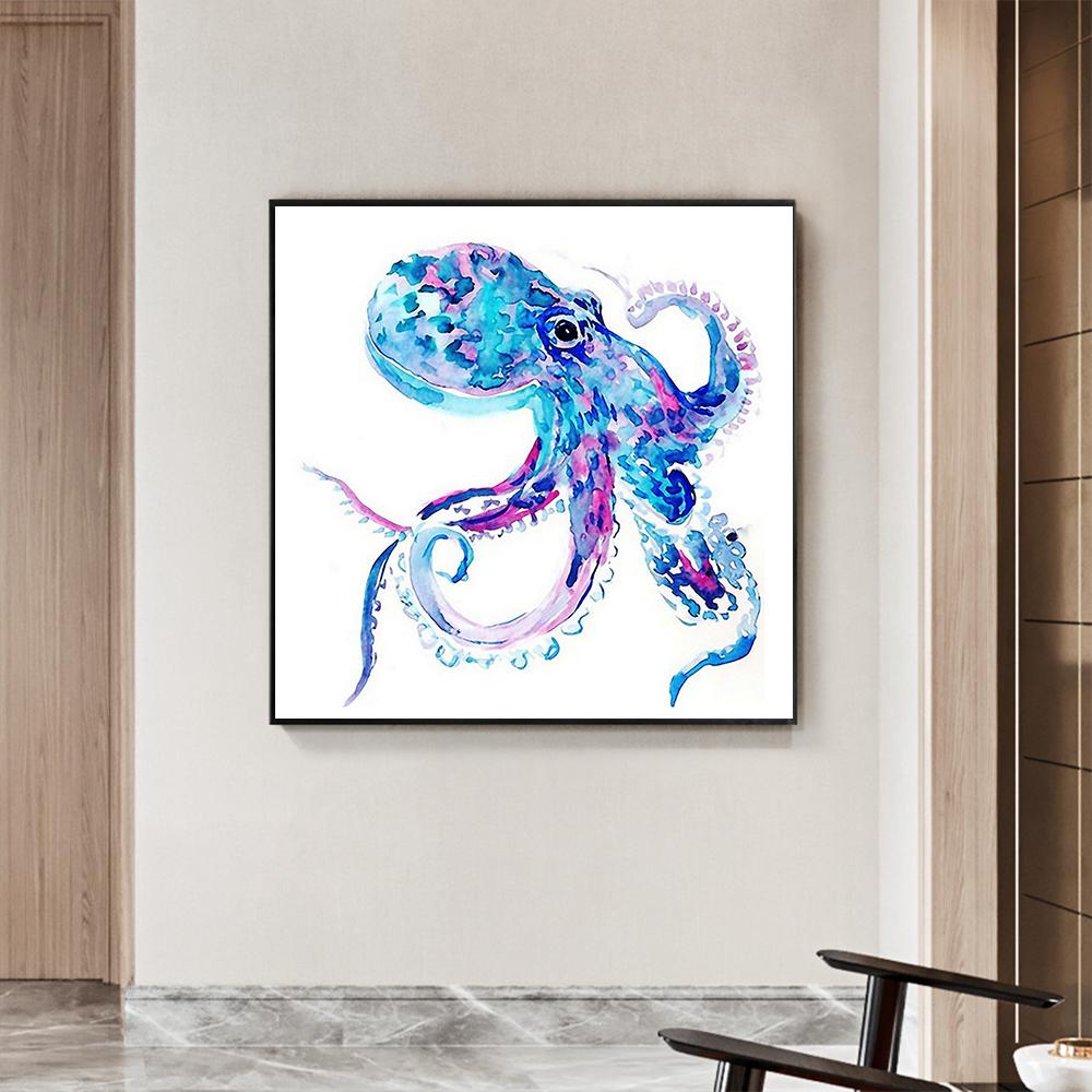 Octopus | Full Round Diamond Painting Kits