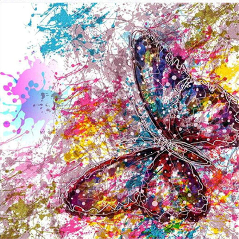 Butterfly  | Full Round Diamond Painting Kits