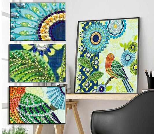 Bird | Special Shaped Diamond Painting Kits