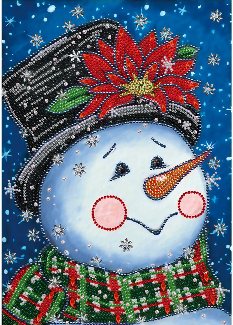 Snowman | Special Shaped Diamond Painting Kits