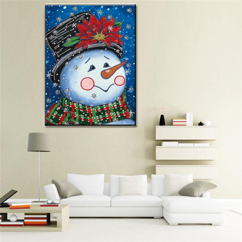 Snowman | Special Shaped Diamond Painting Kits