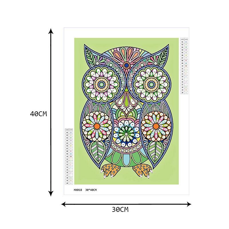 Owl | Special Shaped Diamond Painting Kits