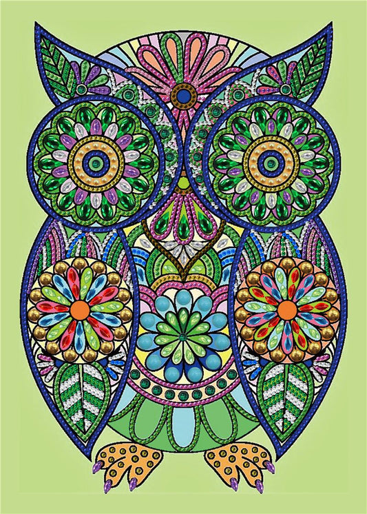 Owl | Special Shaped Diamond Painting Kits