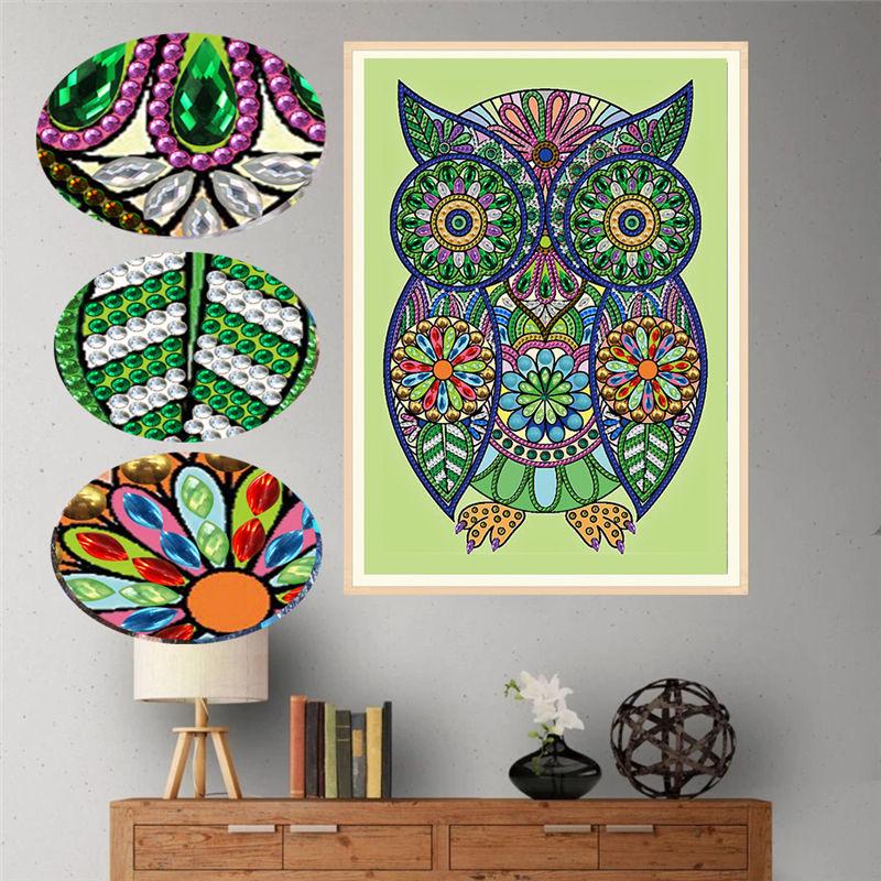 Owl | Special Shaped Diamond Painting Kits