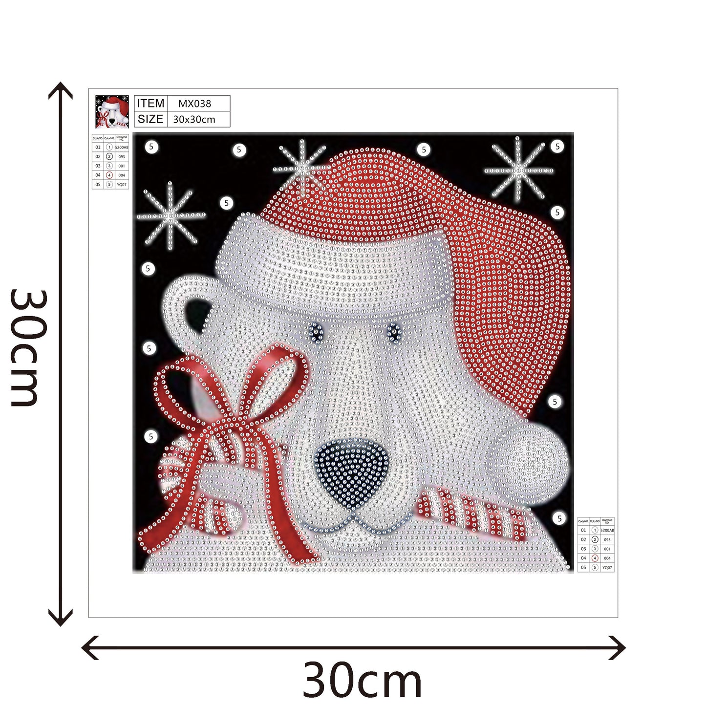 Snowman | Special Shaped Diamond Painting Kits