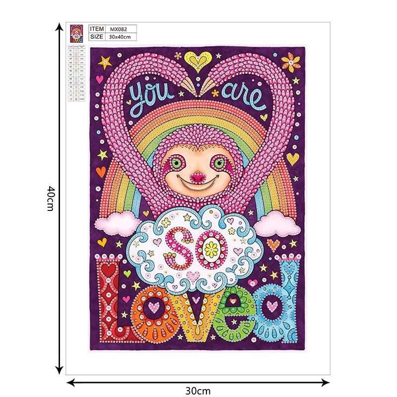 Love | Special Shaped Diamond Painting Kits