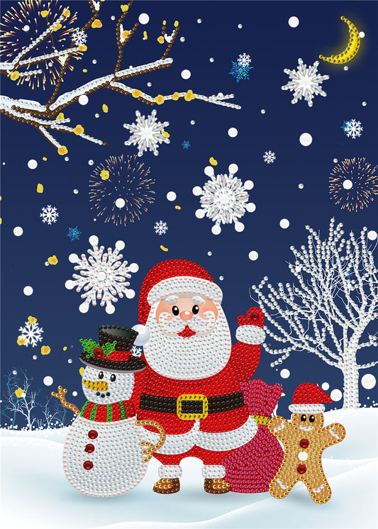 Santa Claus | Special Shaped Diamond Painting Kit