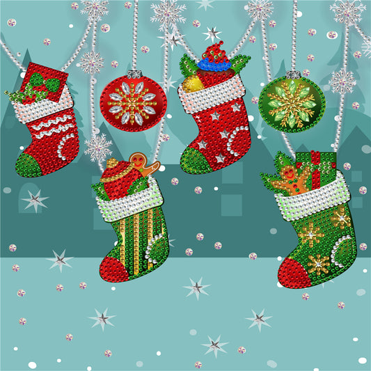 Christmas Stocking | Special Shaped Diamond Painting Kit