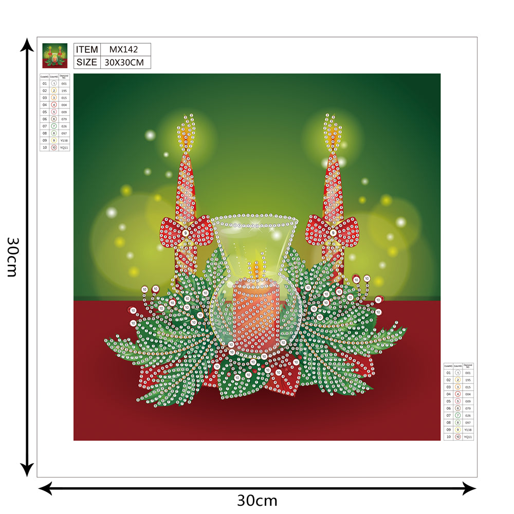 Candle | Shaped Diamond Painting Kit