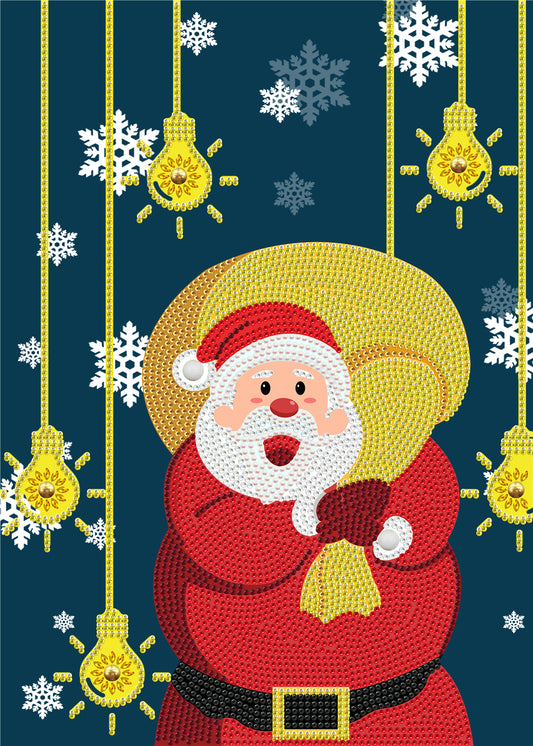 Santa Claus | Special Shaped Diamond Painting Kit