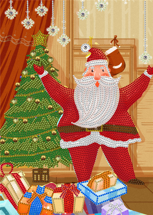 Santa Claus | Special Shaped Diamond Painting Kit