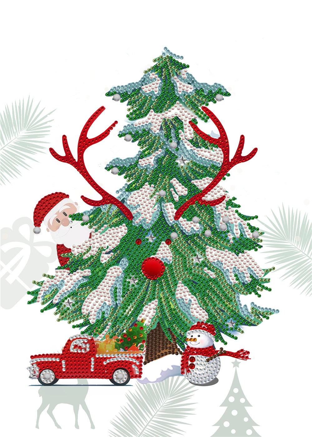 Christmas tree | Special-shaped diamond painting kit