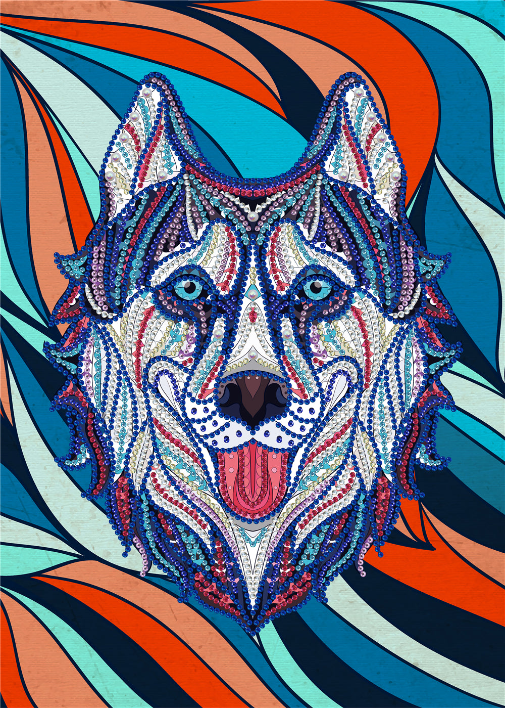 Wolf | Special Shaped Diamond Painting Kit